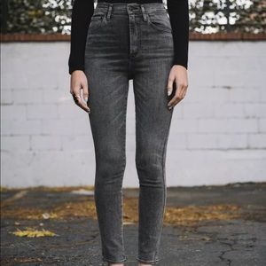 Agolde Roxanne Super High Rise Jean 24 NWOT